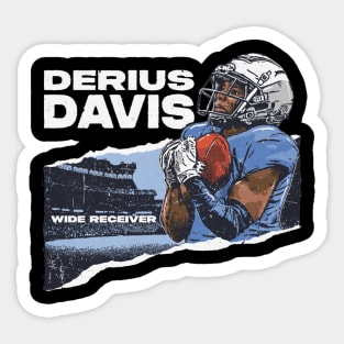 Derius Davis Los Angeles C Torn Sticker